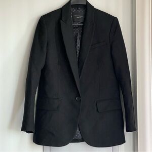 EQUIPMENT Black Wool Blazer